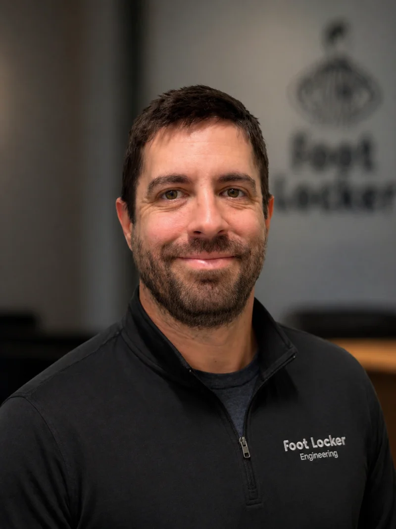Obie Munoz, Engineering Manager at Foot Locker.